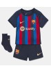 Barcelona Ansu Fati #10 Babyklær Hjemme Fotballdrakt til barn 2022-23 Korte ermer (+ Korte bukser)